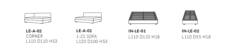 Sketch Legian Sofa